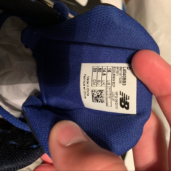 New balance men’s baseball spikes size 15 - Picture 4 of 4